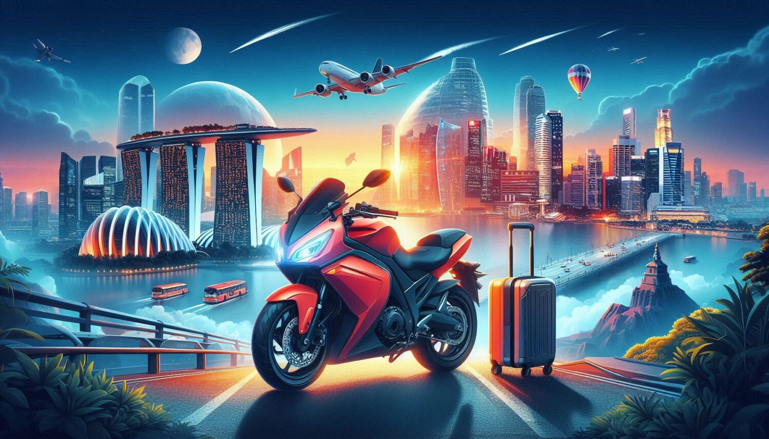 Maximize Your Travel with Affordable Aerox Motorcycle Rental Singapore