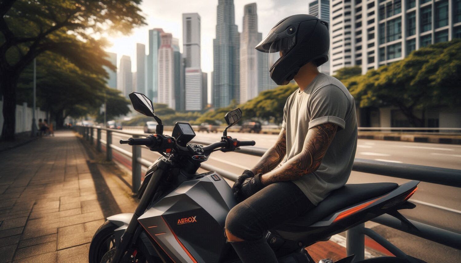 Aerox Motorcycle Rental Singapore