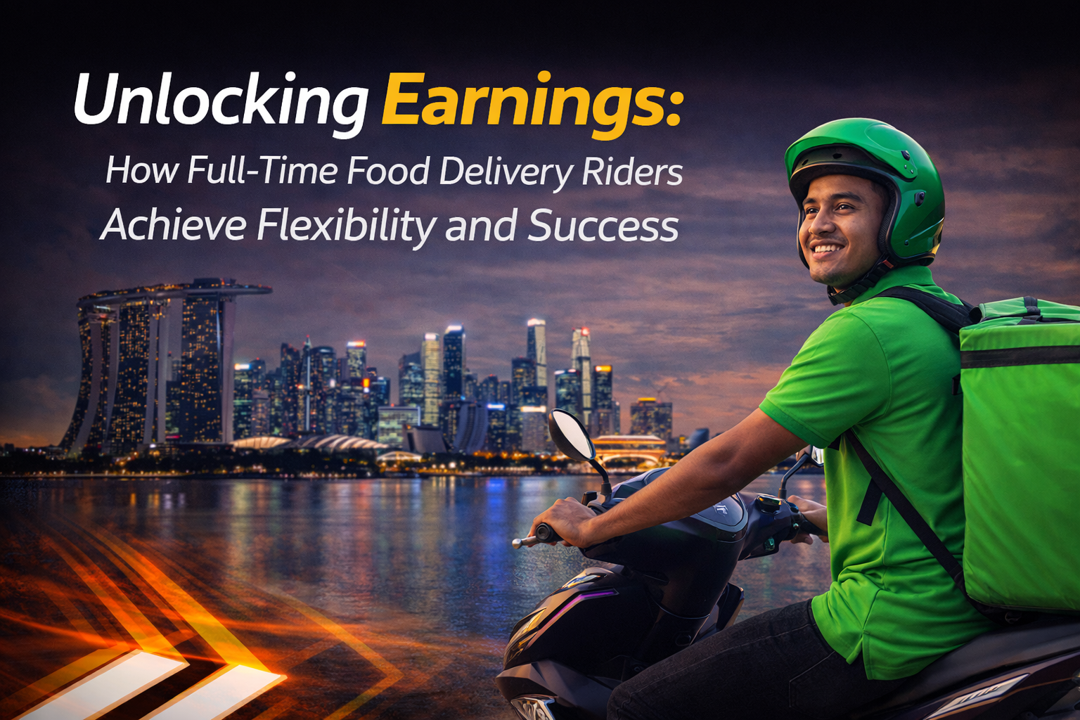 Delivery Rider Login Unlocking Earnings: Full-Time Food Delivery Riders