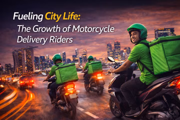 Revving Up Urban Mobility: The Rise of Motorcycle Delivery Riders